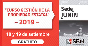 (Curso Gratuito) SBN: Gestión de la Propiedad Estatal - Junín