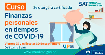 (Curso Virtual) SAT: Finanzas personales en tiempos de COVID-19