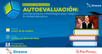 (Seminario Virtual Gratuito) SINEACE: Una herramienta metodológica para asegurar la calidad educativa