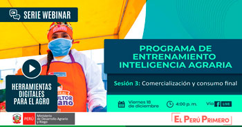 (Webinar Virtual Gratuito) MINAGRI: Comercialización y consumo final