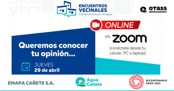 Charla Virtual: Acciones operativas para mejorar la prestación del servicio de agua