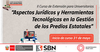 La SBN lanza el II Curso de Extensión para Universitarios de Derecho, Ingeniería, Arquitectura y Administración y Negoci