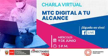 Charla Gratuita sobre la plataforma Digital MTC a tu alcance