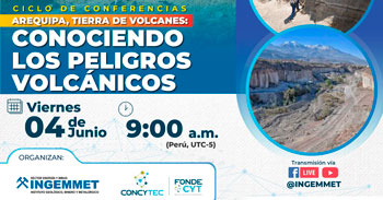 Conferencia Gratuita sobre Periodos de recurrencia y desencadenantes de erupciones explosivas del volcán Misti 