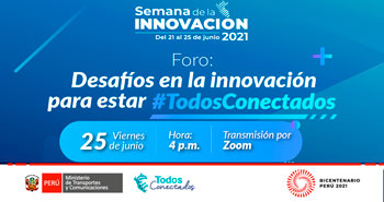 (Foro Virtual) MTC: Desafíos en la innovación para estar Todos Conectados