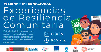 (Webinar Internacional) INDECI: Experiencias de resiliencia comunitaria