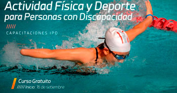 (Curso Gratuito) IPD: Actividad fisica y deporte para personas con discapacidad