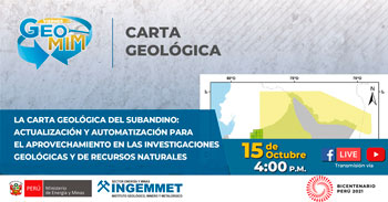 (Conversatorio Virtual Gratuito) INGEMMET: La Carta Geológica del Subandino