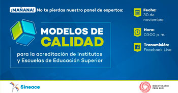 Conoce Modelos de calidad para la acreditación de institutos y escuelas de Educación Superior