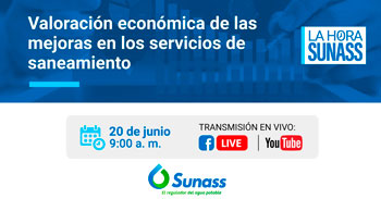 Evento gratuito sobre la valoración económica en los servicios de saneamiento