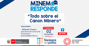 (Evento Virtual Gratuito) MINEM: Todo sobre el canon minero