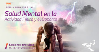 (Seminario Virtual Gratuito) IPD: Salud mental en la actividad física y el deporte