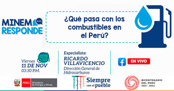 Evento virtual gratuito: ¿Qué pasa con los combustibles en el Perú?