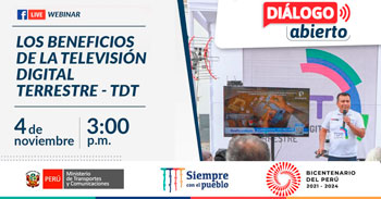 (Webinar Gratuito) MTC: Los beneficios de la televisión digital terrestre - TDT