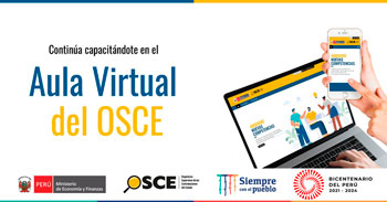  Cursos gratis online con certificado del OSCE - Aula virtual