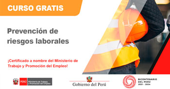 Curso online gratis certificado: Prevención de riesgos laborales (Ministerio de Trabajo)