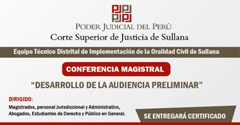 Conferencia virtual gratuita sobre desarrollo de la audiencia preliminar