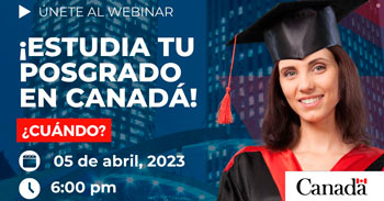 (Webinar) Estudia tu posgrado en Canadá