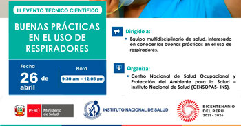 Evento técnico científico online "Normatividad relacionada a tuberculosis ocupacional" del INS