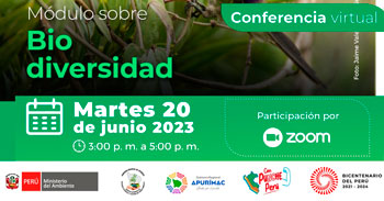 Conferencia online sobre "Biodiversidad" del (MINAM)