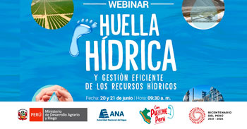 Webinar online "Huella Hídrica y Gestión Eficiente de los Recursos Hídricos"