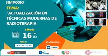 Simposio virtual "Actualización en Técnicas Modernas de Radioterapia" del INEN