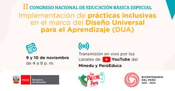 II Congreso Nacional de Educación Básica Especial del MINEDU