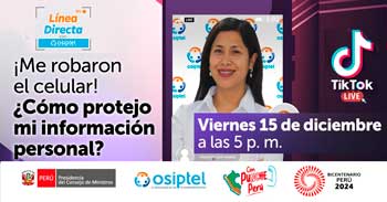 Evento online gratis "¿Te robaron el celular?, ¿Cómo protejo mi información personal?"