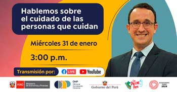 Evento online "Hablemos sobre el cuidado de las personas que cuida"  del ONP