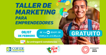 Taller online gratis "Marketing para emprendedores" del CODIFE