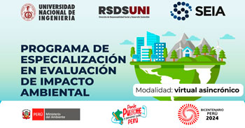 Programa de Especialización en "Evaluación de Impacto Ambiental" del Ministerio del Ambiente