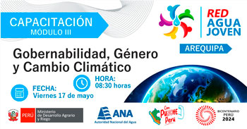 Capacitación presencial "Gobernabilidad, Género y Cambio Climático" de la ANA