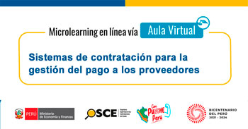 Curso online Microlearning "Sistemas de contratación para la gestión del pago a los proveedores"