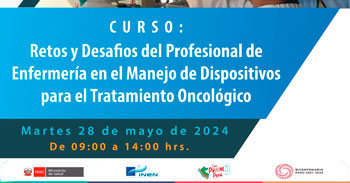 Curso online Retos y Desafíos del Profesional de Enfermería en el Manejo de Dispositivos para el tratamiento Oncológico