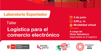 Taller online de "Logística para Comercio Electrónico" de PROMPERU