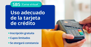 Curso gratis online SBS: Uso adecuado de la tarjeta de crédito