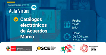 Conferencia online gratis sobre el "Catálogo electrónico de Acuerdo Marco" del OSCE