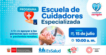 Programa "Escuela de Cuidadores Especializada" de ESSALUD