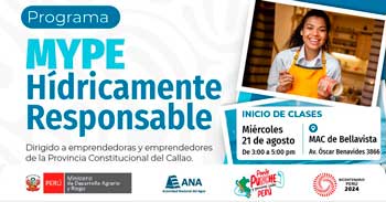 Capacitación presencial Programa "Mype hidricamente responsable"