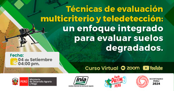 Curso online  Técnicas de evaluación multicriterio y teledetección: un enfoque integrado para evaluar suelos degradados