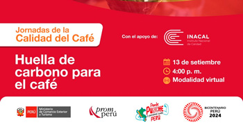 Capacitación online "Huella de Carbono para el café" de PromPerú