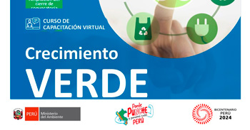 Curso online "Crecimiento Verde" del Ministerio del Ambiente