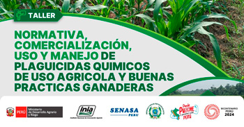 Taller presencial Normativa, comercialización, uso y manejo de plaguicidas quimicos de uso agricola