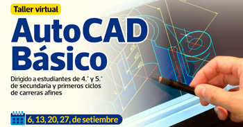 Taller online "AutoCAD - Básico" de la Municipalidad de Lima