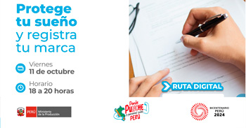 Curso online gratis "Protege tu sueño y registra tu marca"  de PRODUCE