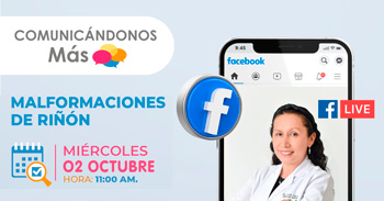 Evento online "Malformaciones del riñón" del INSNSB