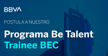 Programa Be Talent - Trainee BEC 2024 del BBVA Perú