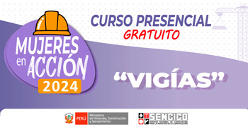 Curso presencial gratis "Vigias" de SENCICO