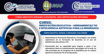 Curso online gratis "Innovación educativa - herramientas tic e inteligencia artificial para la enseñanza"