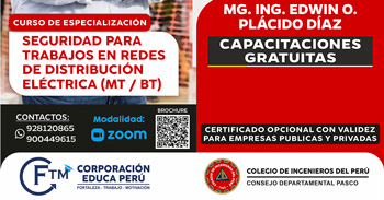 Curso online gratis de "Seguridad Para Trabajos En Redes De Distribución Eléctrica (MT / BT)"